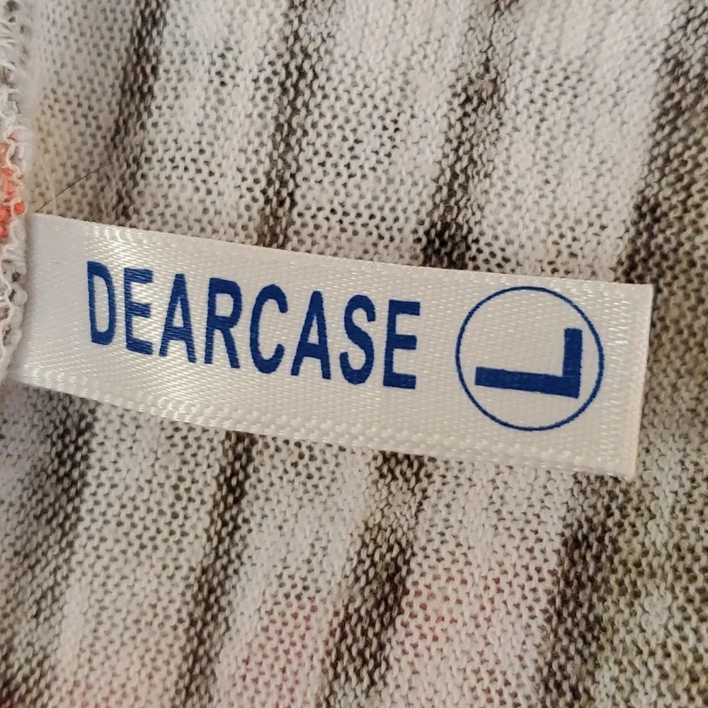 Dearcase women's open front cardigan. Size large. - Picture 3 of 5